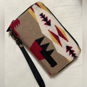 Pendleton clutch purse
